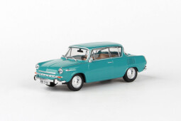 Abrex Škoda 1100 MBX 1:43 Tyrkysová Světlá 1969